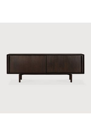Sliding Door Mahogany Sideboard | Ethnicraft Flow | Oroa.com