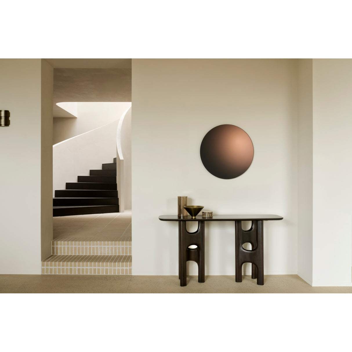   Brown Mahogany Console Table | Oroa.com