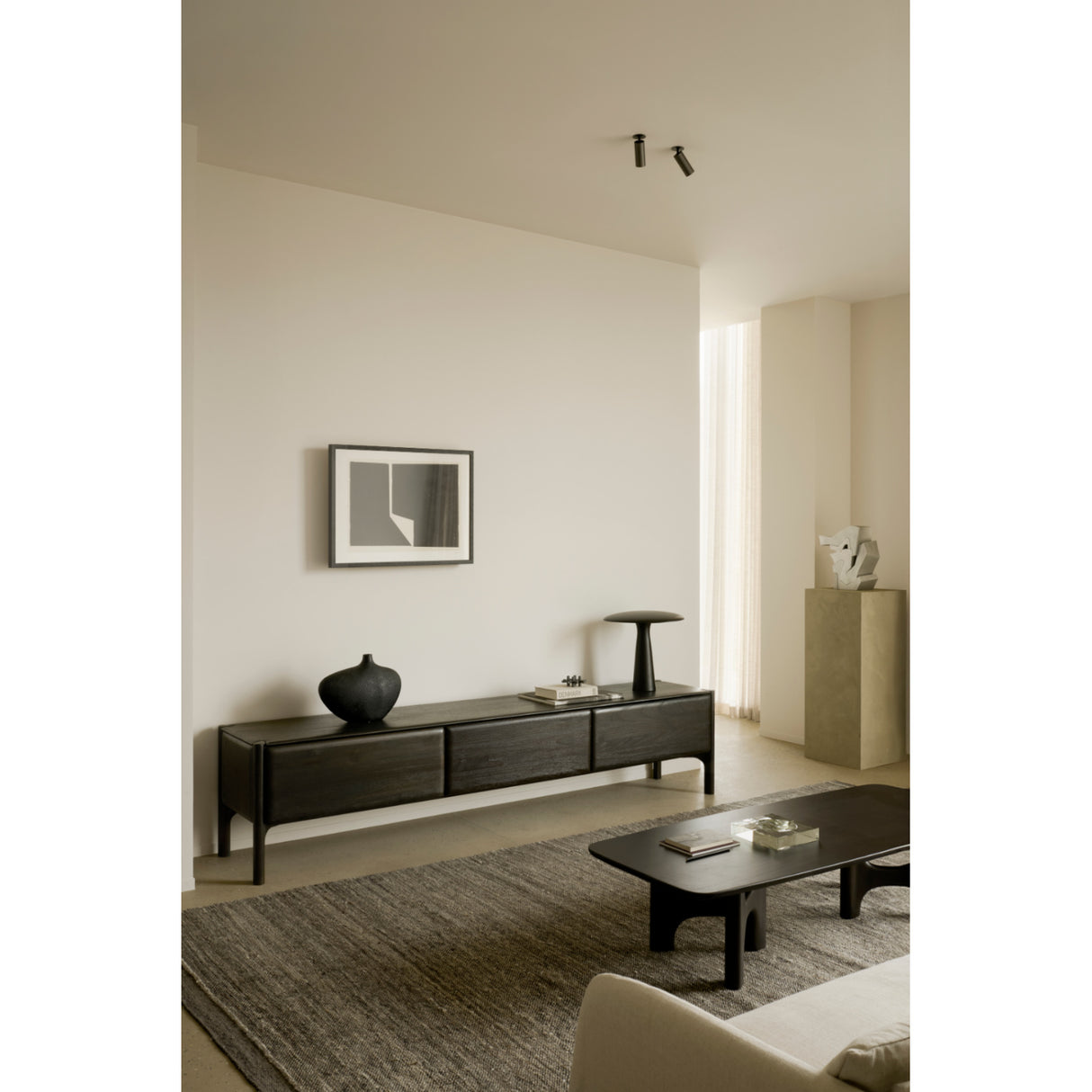   Brown Mahogany Coffee Table | Oroa.com