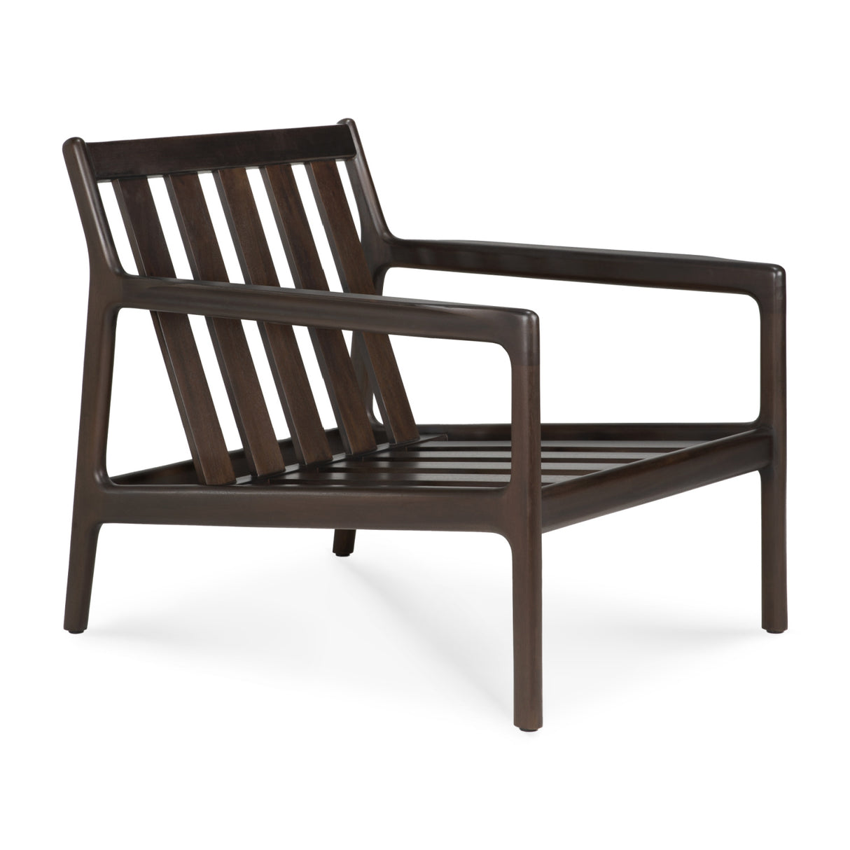   Brown Mahogany Lounge Chair | Oroa.com