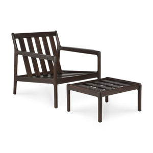   Brown Mahogany Lounge Chair | Oroa.com