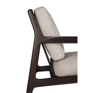   Brown Mahogany Lounge Chair | Oroa.com