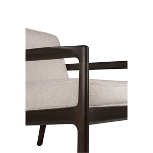   Brown Mahogany Lounge Chair | Oroa.com