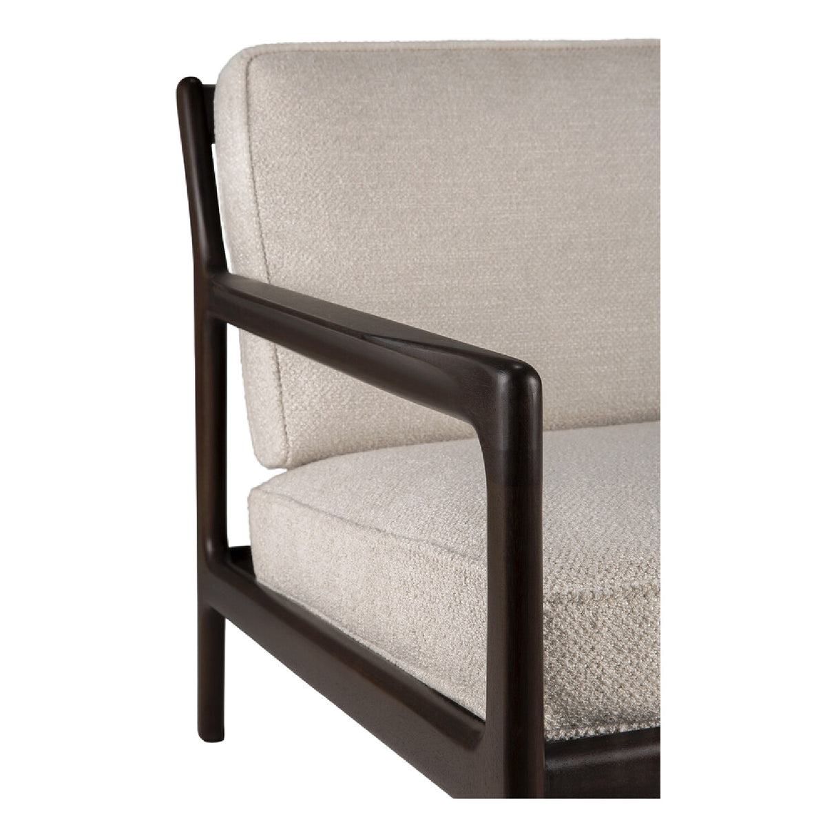   Brown Mahogany Lounge Chair | Oroa.com