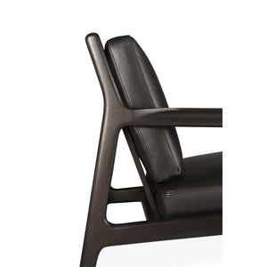   Brown Mahogany Lounge Chair | Oroa.com