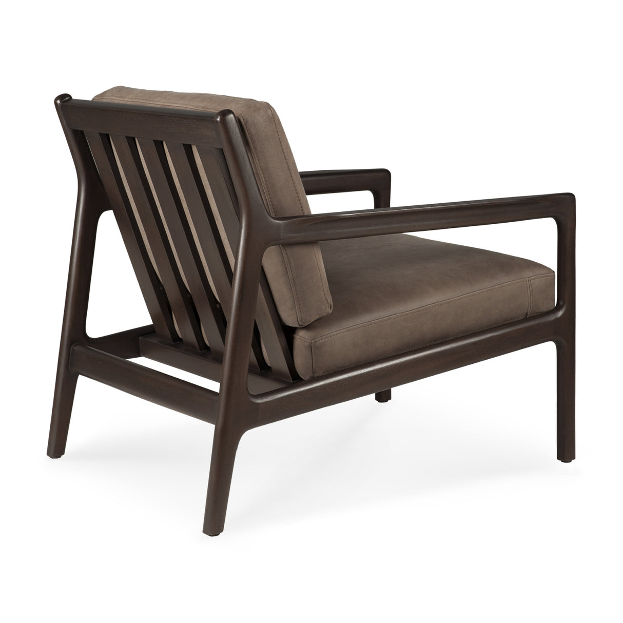   Brown Mahogany Lounge Chair | Oroa.com
