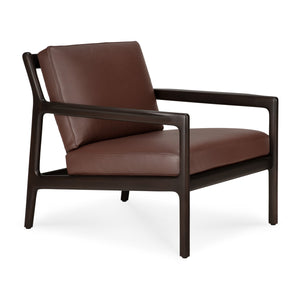   Brown Mahogany Lounge Chair | Oroa.com