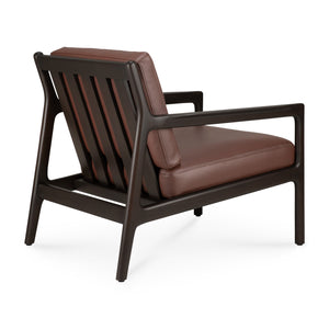   Brown Mahogany Lounge Chair | Oroa.com