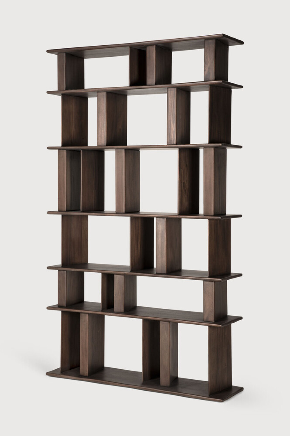 Dark Solid Mahogany Cabinet | Ethnicraft Block | Oroa.com