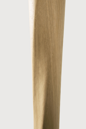 Solid Oak Pedestal Dining Table | Ethnicraft Torsion | Oroa.com