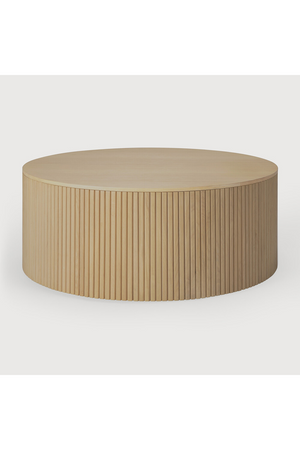 Round Storage Coffee Table | Ethnicraft Roller Max | Oroa.com
