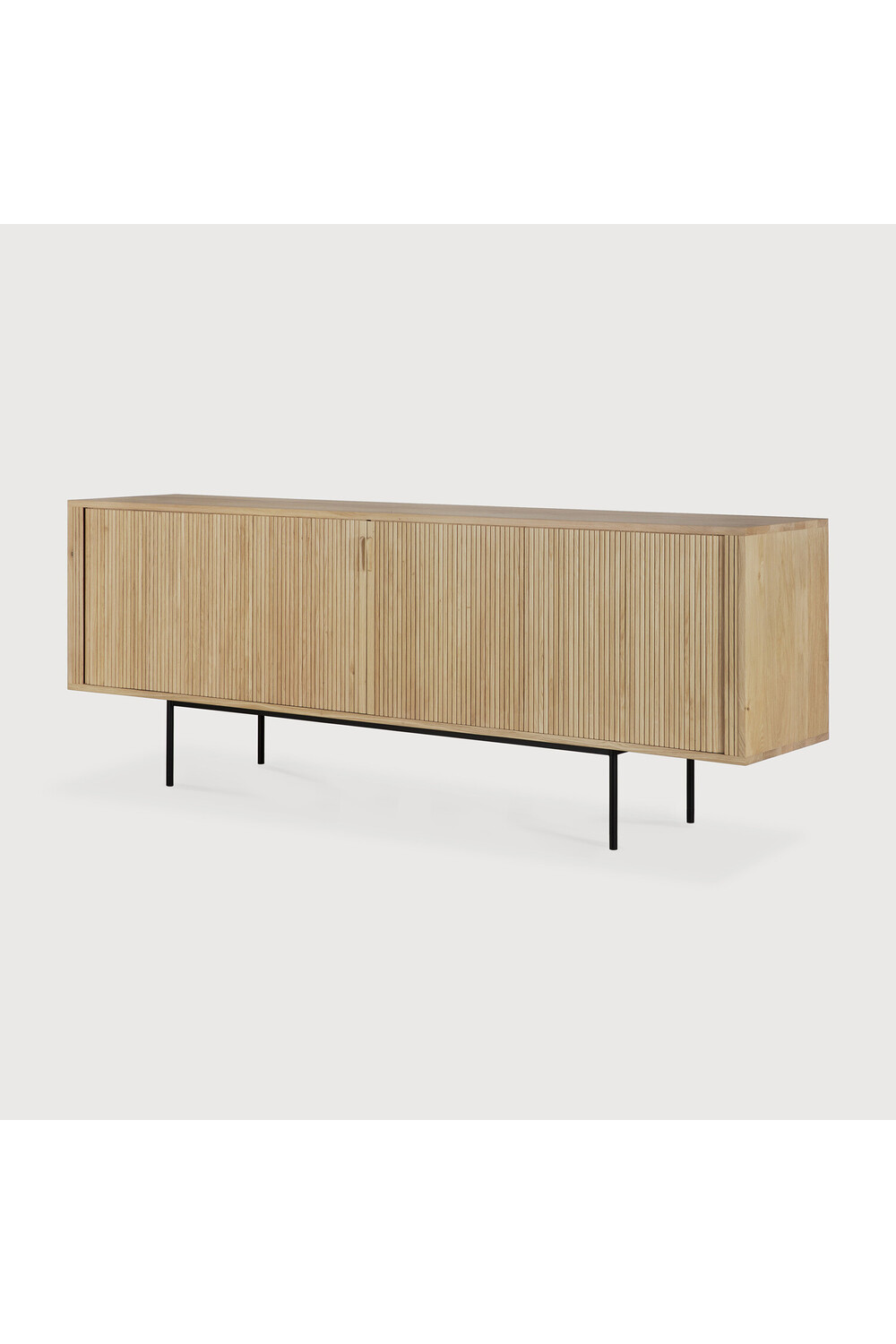 Sliding Door Oak Sideboard | Ethnicraft Roller Max | Oroa.com