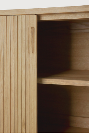 Sliding Door Oak Sideboard | Ethnicraft Roller Max | Oroa.com
