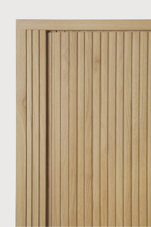Sliding Door Oak Sideboard | Ethnicraft Roller Max | Oroa.com