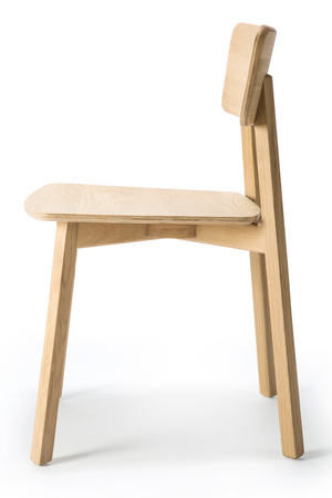 Oak Minimalist Dining Chair | Ethnicraft Casale | Oroa.com