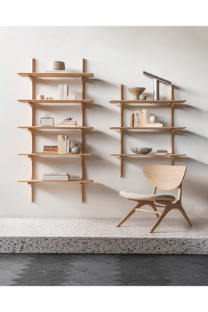 Upholstered Curved Lounge Chair | Ethnicraft Eye