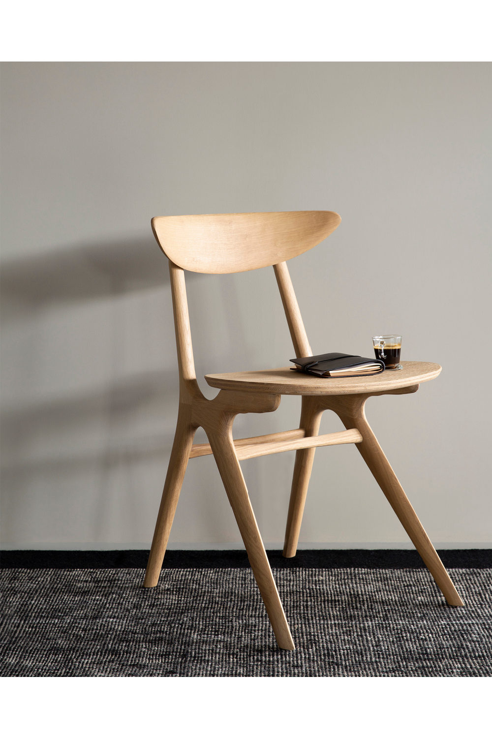 Natural Oak Dining Chair | Ethnicraft Eye | Oroa.com