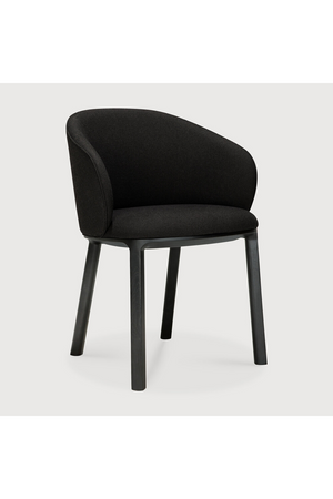 Upholstered Oak Dining Chair | Ethnicraft Unda | Oroa.com