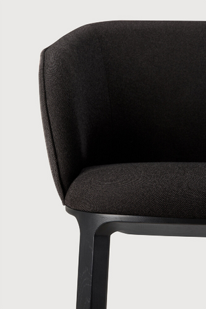 Upholstered Oak Dining Chair | Ethnicraft Unda | Oroa.com