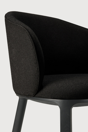 Upholstered Oak Dining Chair | Ethnicraft Unda | Oroa.com