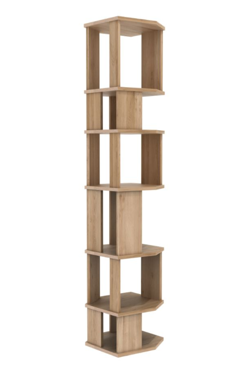 Geometric Column Bookcase | Ethnicraft Stairs | Oroa.com