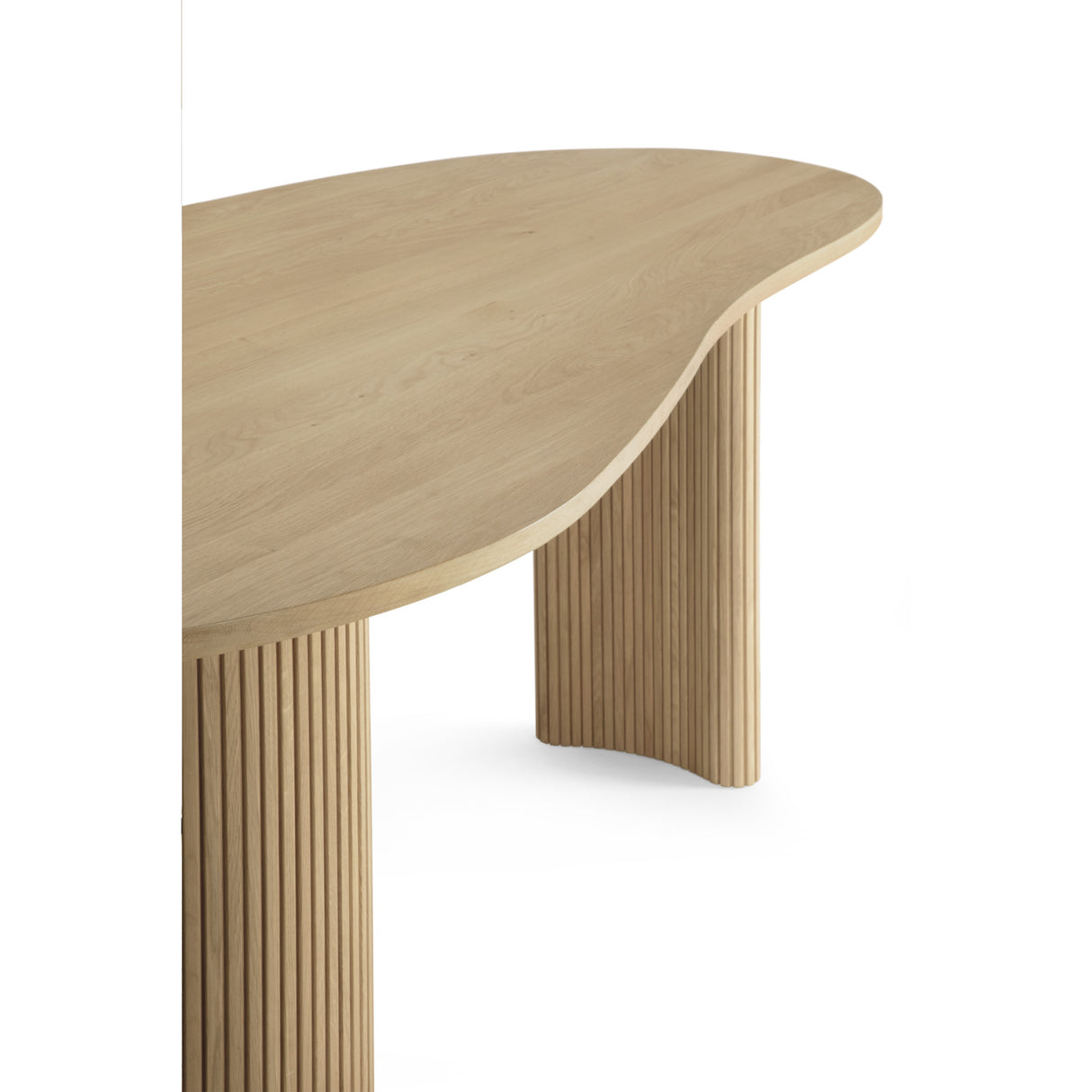   Curved Oak Desk | Oroa.com