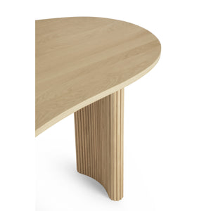   Curved Oak Desk | Oroa.com