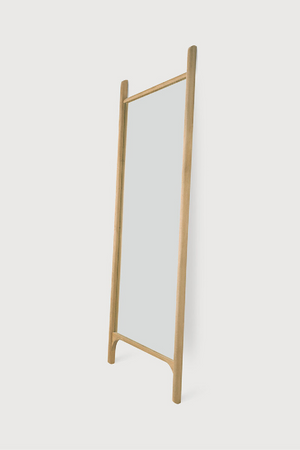 Oak Framed Floor Mirror | Ethnicraft PI | Oroa.com