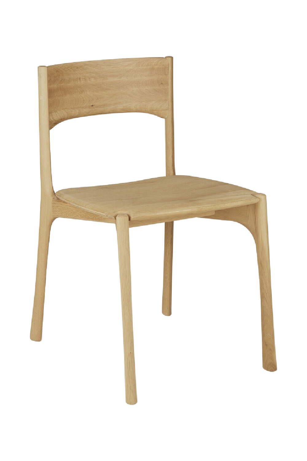 Sleek Handcrafted Dining Chair | Ethnicraft PI | Oroa.com