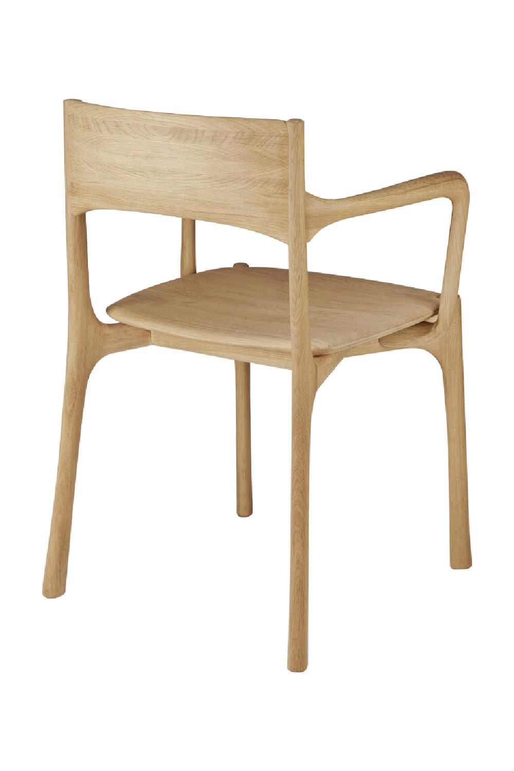 Sleek Handcrafted Dining Chair | Ethnicraft PI |Oroa.com