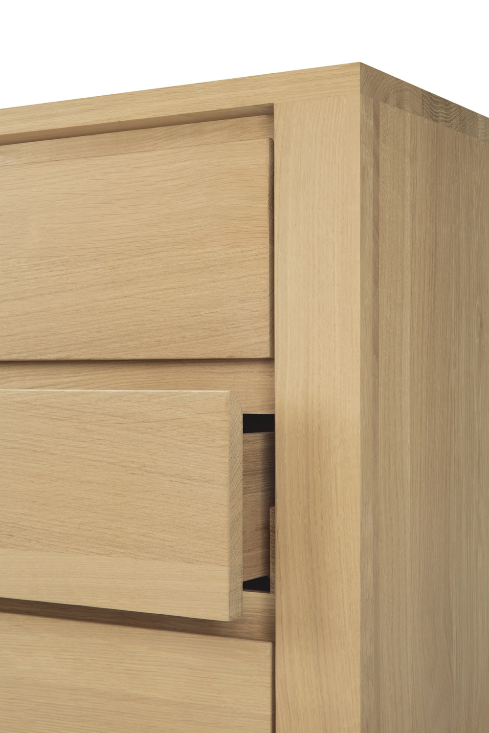 Oak Wood Sideboard with Legs | Ethnicraft Shadow