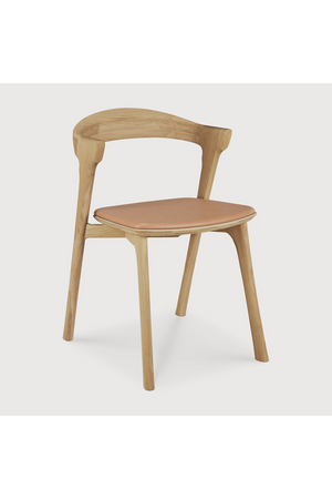 Cushioned Scandinavian Dining Chair | Ethnicraft Bok | Oroa.com