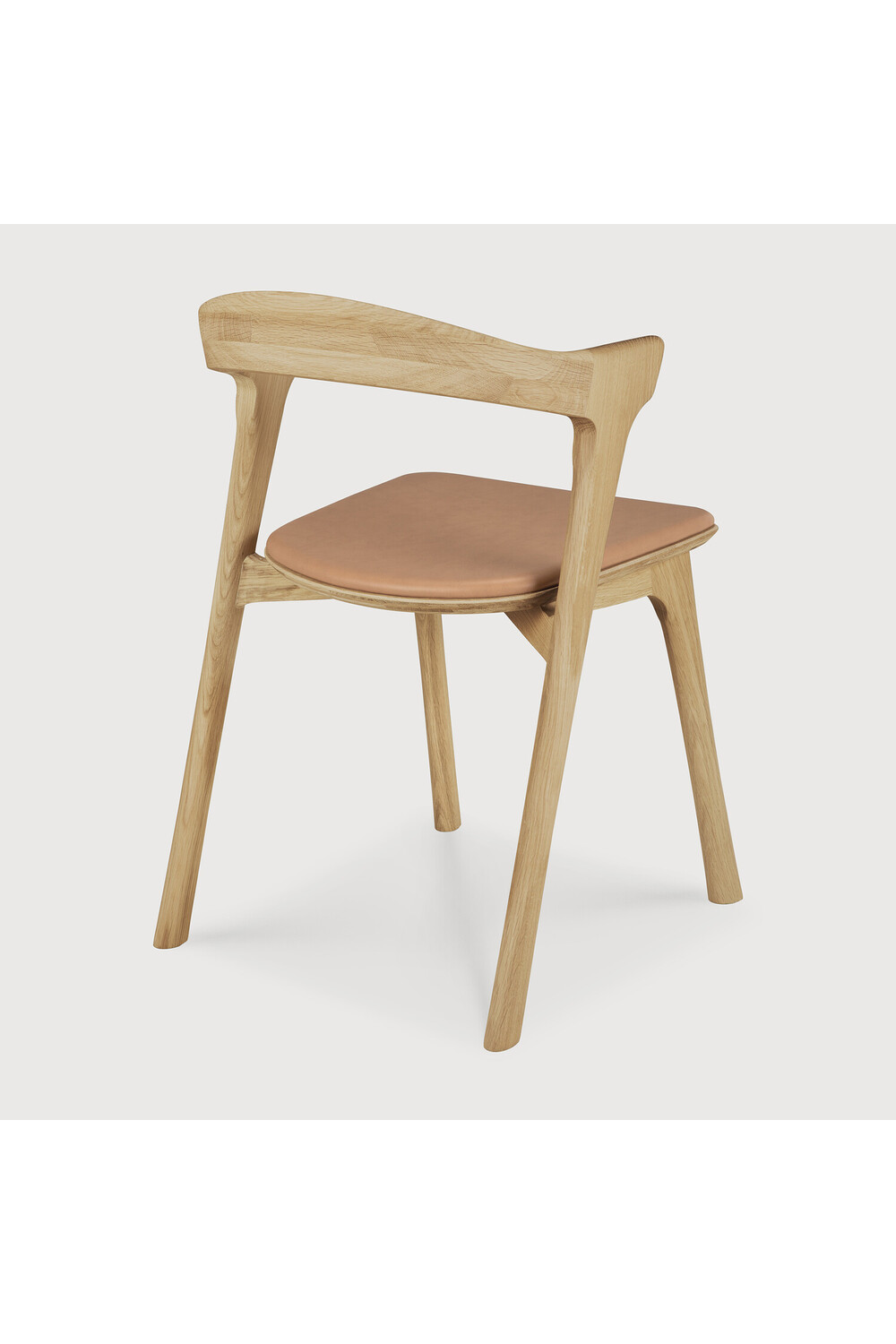 Cushioned Scandinavian Dining Chair | Ethnicraft Bok | Oroa.com