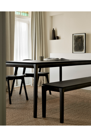 Brown Oak Bench | Ethnicraft Bok | Oroa.com