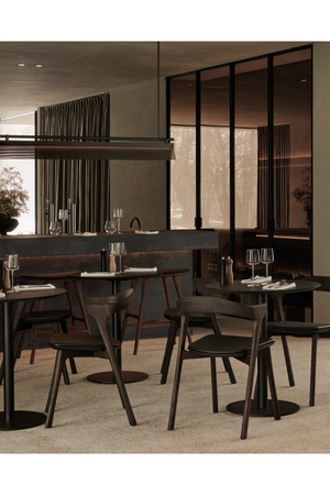 Round Pedestal Dining Table | Ethnicraft Blend | Oroa.com