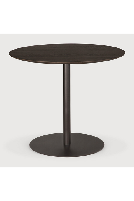 Round Pedestal Dining Table | Ethnicraft Blend | Oroa.com