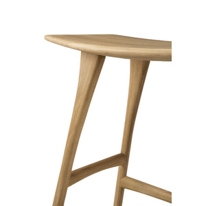   Modern Oak Counter Stool | Oroa.com