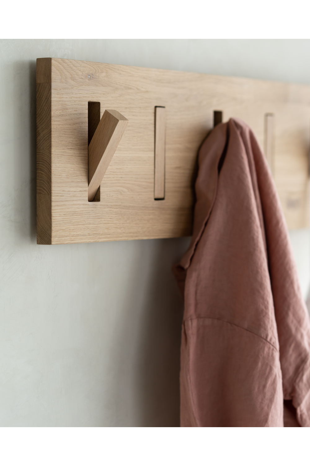 Solid Oak Wall Hanger | Ethnicraft Utilitile | Oroa.com
