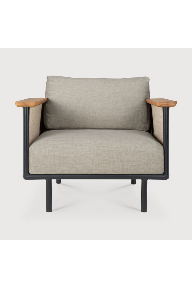 Woven Cord Outdoor Lounge Chair | Ethnicraft Corbey | Oroa.com