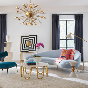 White Pocelain Pedestal Bowl L | Jonathan Adler Charade | Oroa.com