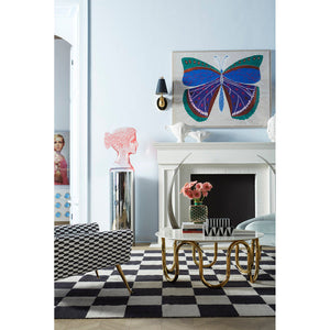 Black & White Lacquer Box M | Jonathan Adler Op Art