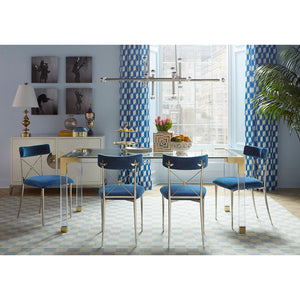 Lucite Accent Linear Chandelier | Jonathan Adler Milano | Oroa.com