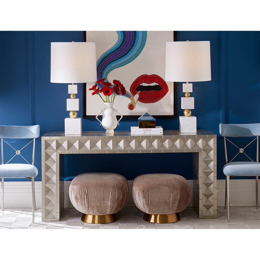 Smolder Beaded Smokestack Lips Beaded Art | Jonathan Adler Smolder