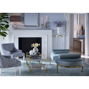 Two-Tier Glass Accent Table | Jonathan Adler Jacques | Oroa.com