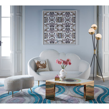 Glass Sphere Tripod Floor Lamp | Jonathan Adler Caracas