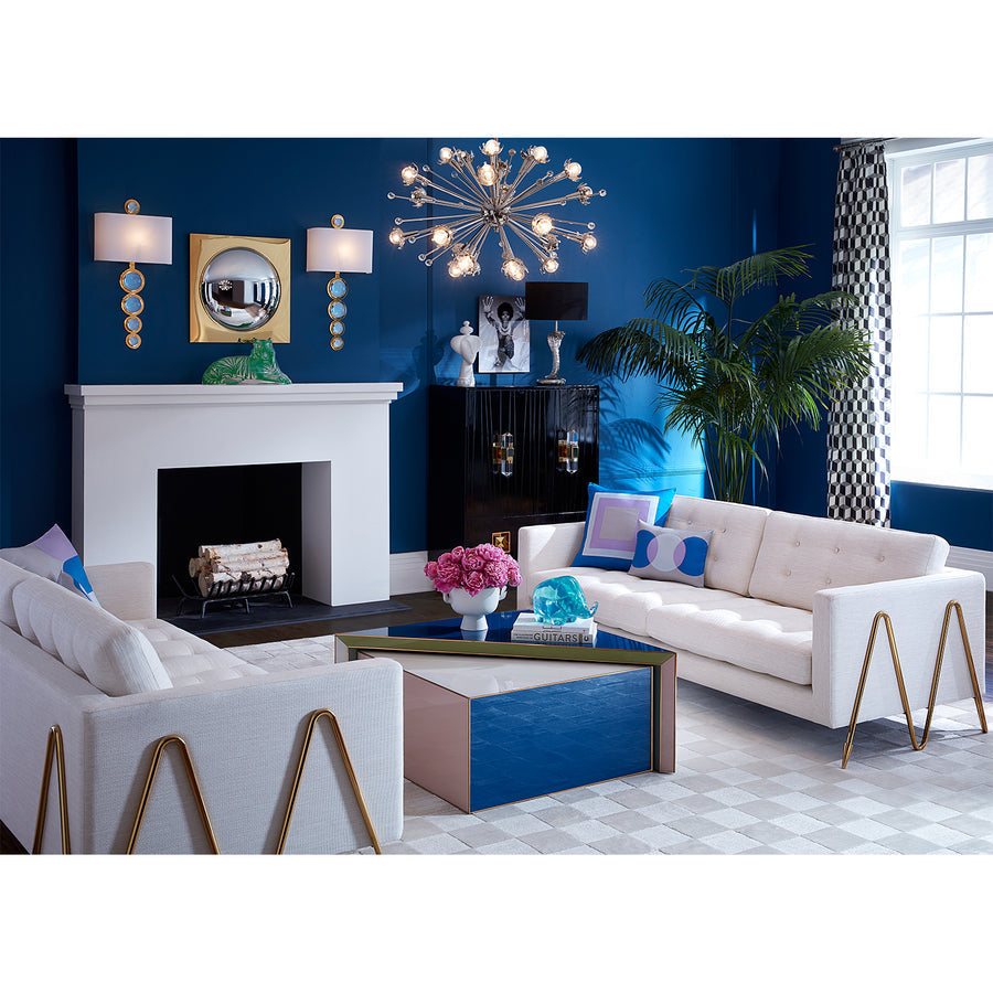 Blue Spheres Wall Light | Jonathan Adler Globo  Oroa.com