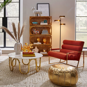 Orange Acrylic Decorative Object | Jonathan Adler Amoeba | Oroa.com