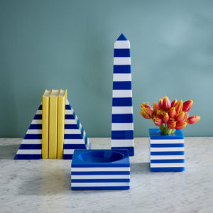 Blue & White Bookends | Jonathan Adler Cabana | Oroa.com