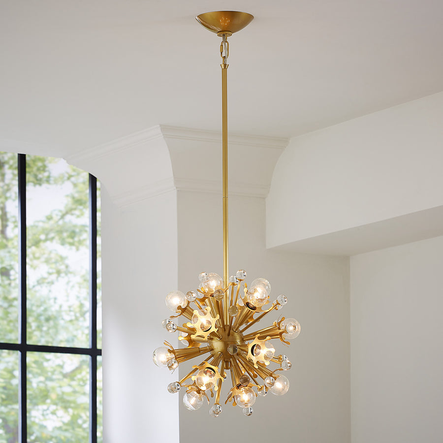 Crowned Bulbs Chandelier | Jonathan Adler Mini Sputnik | Oroa.com