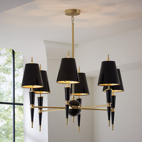 Opaque Multi-Shades Chandelier | Jonathan Adler Versailles | Oroa.com
